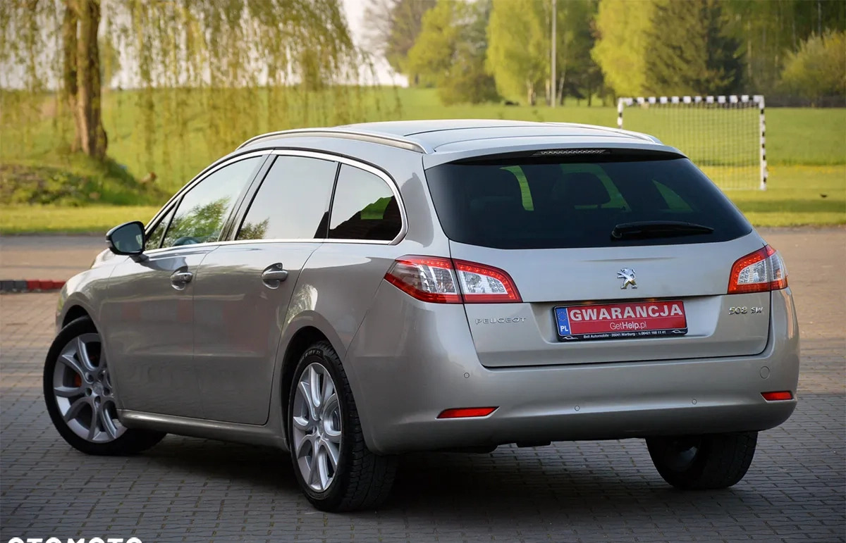 Peugeot 508 cena 34900 przebieg: 133500, rok produkcji 2010 z Drzewica małe 742